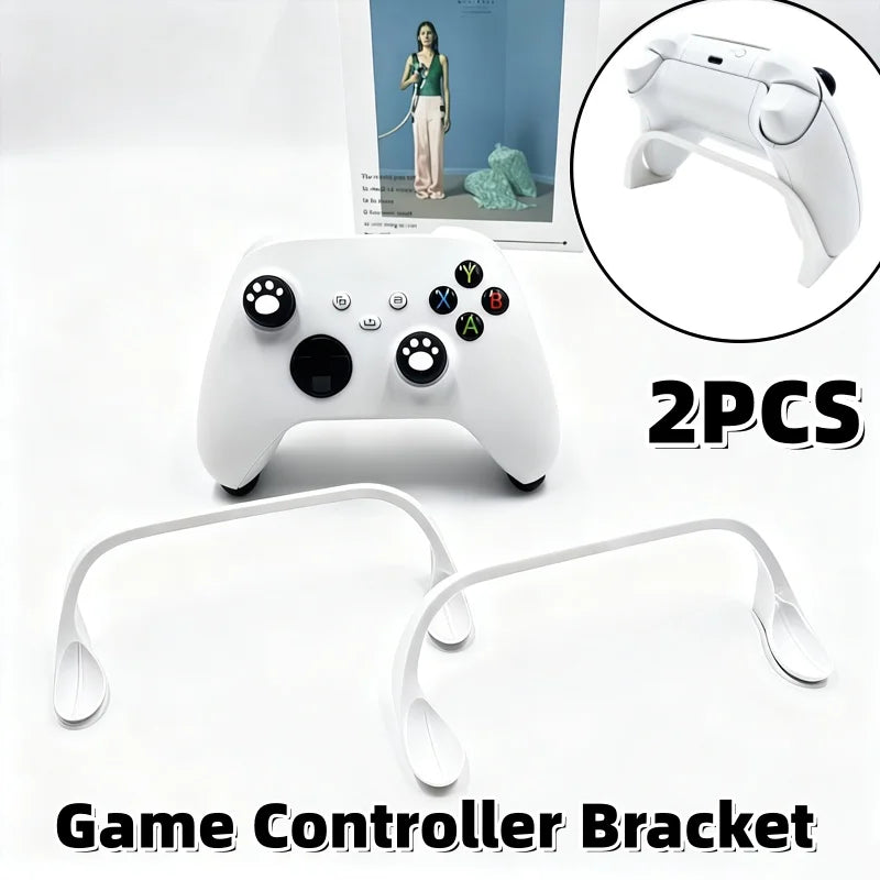 2PCS Game Controller Bracket Decorative Gamepad Desktop Mount Shelves Stand For PS5 PS4 XBOX Desktop Display Gaming Accessories